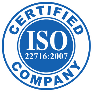 ISO 22716:2007 Certified