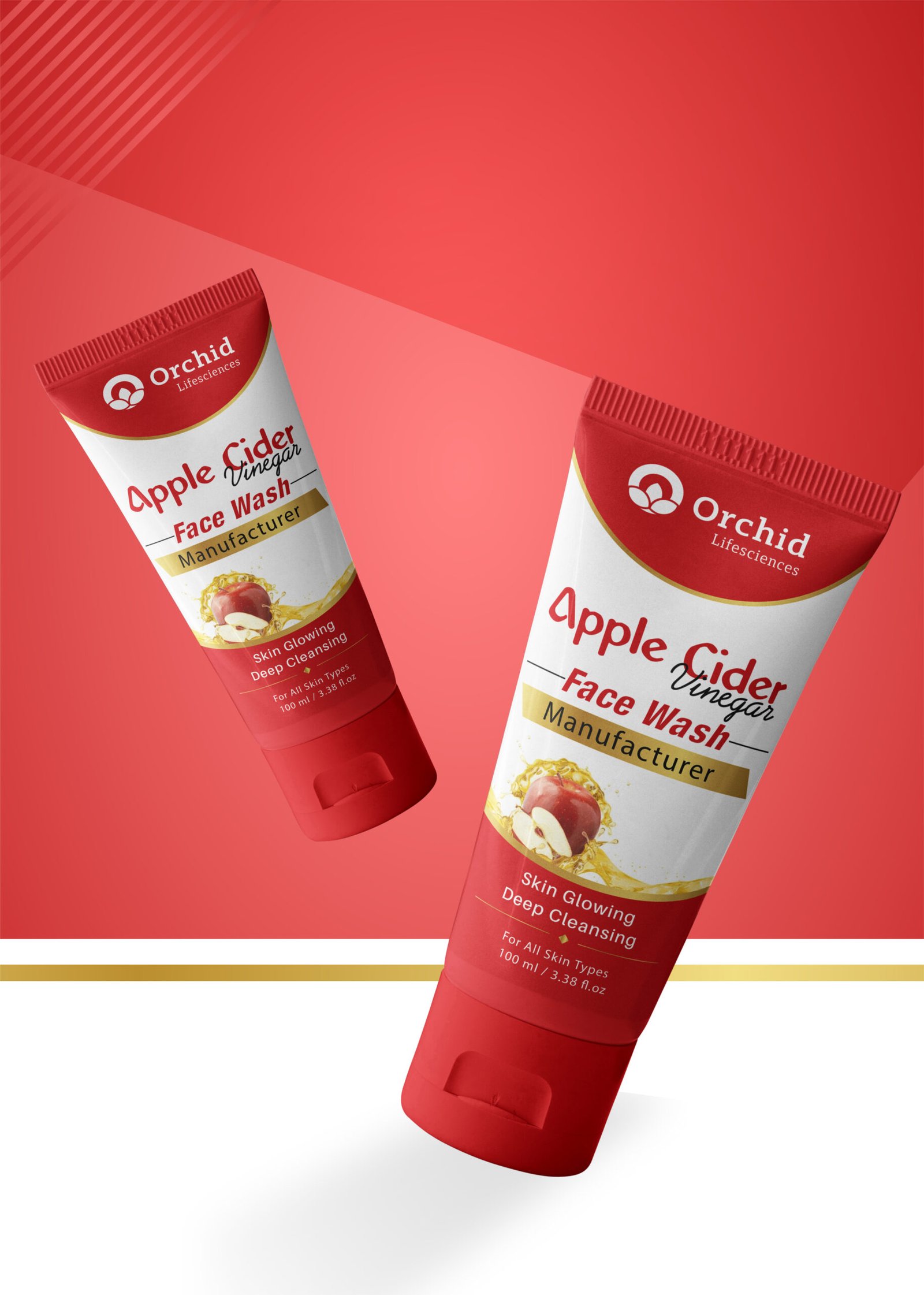 Apple Cider Vinegar Face Wash Image Product Mockup