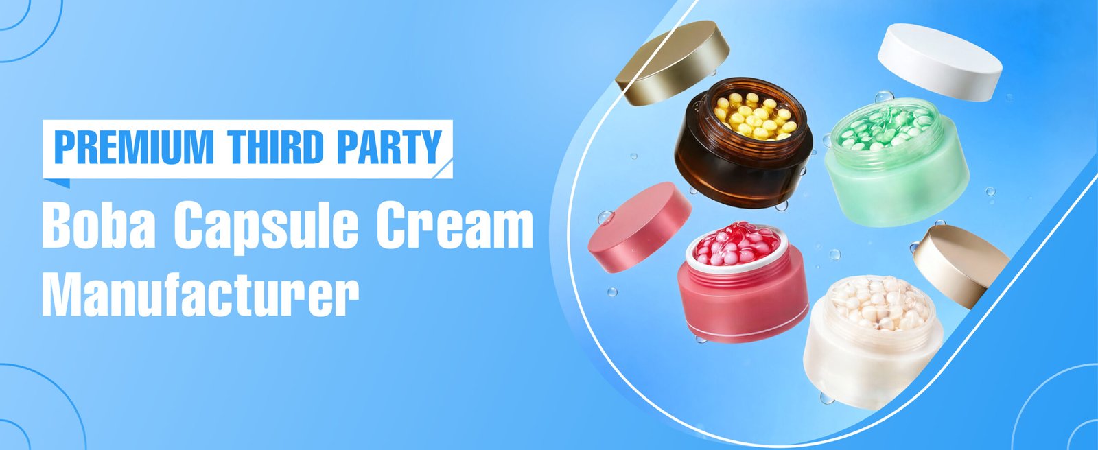 Premium Third Party Boba Capsule Cream Manufacturer